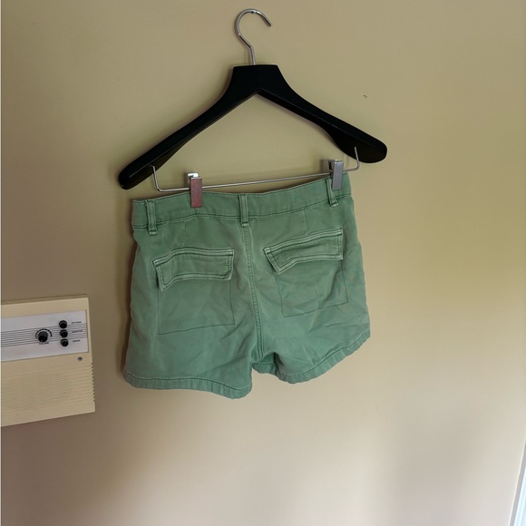 Joe Fresh size 0 green jean shorts - Picture 2 of 3